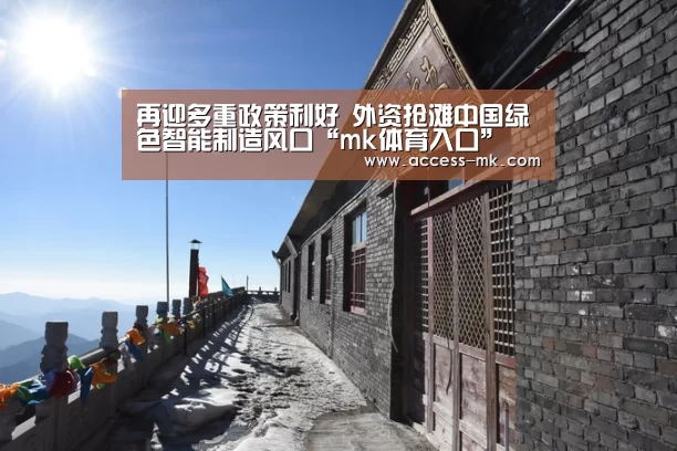 再迎多重政策利好 外资抢滩中国绿色智能制造风口“mk体育入口”(图2) mk体育下载